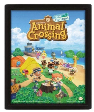 Obraz 3D Animal Crossing