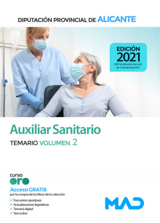 AUXILIAR SANITARIO DE LA DIPUTACION PROVINCIAL DE ALICANTE.