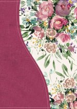 Biblia de Una Joven Conforme Al Corazón de Dios: Lujo Floral
