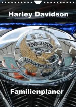 Harley Davidson Familienplaner (Wandkalender 2022 DIN A4 hoch)