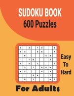 Ultimate 600 Sudoku Puzzles Book for Adults Easy to Hard