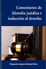 Comentarios de filosofia juridica e induccion al derecho