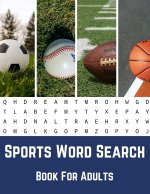 Sports Word Search Book For Adults
