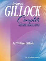 Accent on Gillock Complete - All Eight Volumes in One