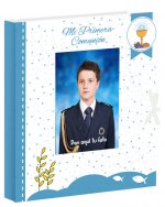 LIBRO FOTOS COMUNION CALIZ NIÑO