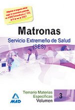 MATRONAS DEL SERVICIO EXTREMEÑO DE SALUD (SES). TEMARIO MATE