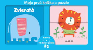 Moja prvá knižka a puzzle Zvieratá