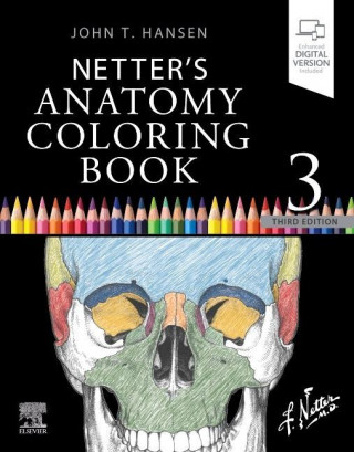 Netter's Anatomy Coloring Book (John T. Hansen)(Brožovaná)