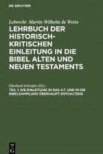 Einleitung in Das A.T. Und in Die Bibelsammlung UEberhaupt Enthaltend