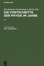 Die Fortschritte Der Physik Im Jahre .... 1845, Jahrgang 1