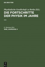 Die Fortschritte Der Physik Im Jahre .... 1848, Jahrgang 4