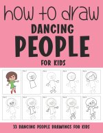 How to Draw Dancing People for Kids