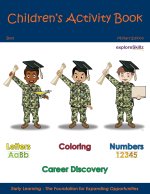Children's Activity Book - Military Edition Boys