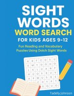 Sight Words Word Search for Kids Ages 9-12