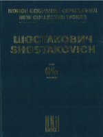 Шостакович Д. Д. Новое собрание сочинений. Том 64a, 64б. Светлый ручей. Комедийный балет в трех действиях. Соч. 39. Партитура.