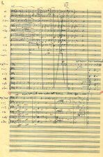 Симфония No. 13. Бабий Яр. Партитура. Факсимиле автографа