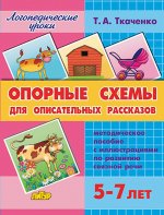 Опорные схемы для описательных рассказов.5-7 лет.Метод.пос.