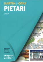 Pietari. Kartta+Opas. Санкт Петербург. Карта и путеводитель. На финском языке.
