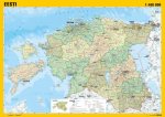 Eesti haldusjaotuse seinakaart 1:400 000