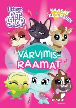 Littlest pet shop. värvimisraamat kleepsudega