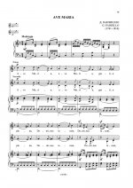 Ave Maria. Духовная музыка. Для голоса (дуэта) и фортепиано