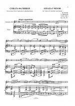Соната фа минор для альта (или кларнета) и фортепиано. Клавир и партии