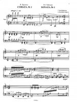 Сонаты (1-5) для фортепиано.