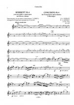 Концерт No. 4 для валторны с оркестром. Ми-бемоль мажор. KV495. Клавир и партия