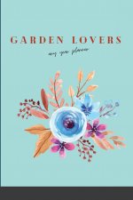 Garden Lovers Any Year Planner