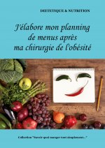 J'elabore mon planning de menus apres ma chirurgie de l'obesite