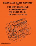 Engine and parts Manuals for the MEP 804/814 A/B Generator Sets TM 9-2815-254-24 and TM 9-2815-254-24P