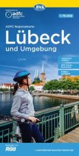 ADFC-Regionalkarte Lübeck und Umgebung, 1:75.000, mit Tagestourenvorschlägen, reiß- und wetterfest, E-Bike-geeignet, GPS-Tracks-Download