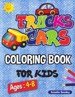 Trucks and Cars Coloring Book for Kids