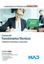 CUERPO DE FUNCIONARIOS TECNICOS DE LA ADMINISTRACION DE LA C