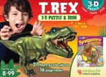 T. Rex: 3D Puzzle and Book [With Puzzle]