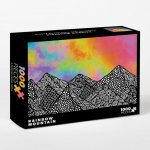 Rainbow Mountain: A Zenspire 1000-Piece Puzzle for Adults