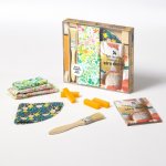 Coffret faire ses emballages bee wrap - Les recettes maison du zéro déchet
