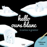 Hello l'ours blanc cartes à gratter