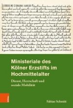 Ministeriale des Kolner Erzstifts im Hochmittelalter