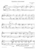 Sonatina concertante. Для фортепиано