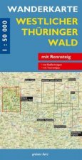 Wanderkarte Westlicher Thüringer Wald 1 : 50 000