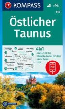 KOMPASS Wanderkarte 840 Östlicher Taunus 1:50.000