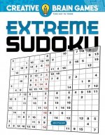 Creative Brain Games Extreme Sudoku