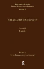 Volume 19, Tome II: Kierkegaard Bibliography