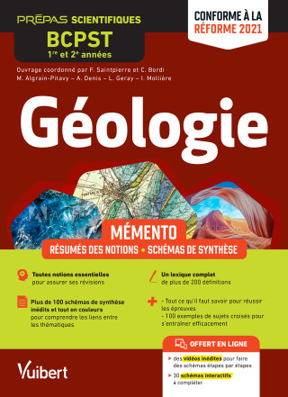 Mémento Géologie BCPST 1re et 2e années