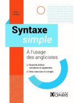 Syntaxe simple - à l'usage des anglicistes