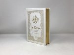 Le CORAN - Essai de traduction du Coran - Bilingue - 2 couleurs - Blanc ( couverture luxe et dorure