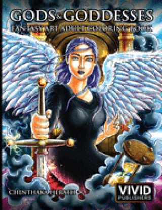 Gods & Goddesses - Fantasy Art Adult Coloring Book