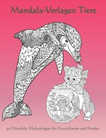 Mandala-Vorlagen Tiere
