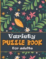 Variety Puzzle Book for adults